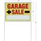 Sunburst Systems Sign Garage Sale 22 in x 32 in with Bracket, 4-Pack PK 3950 - alternate 4